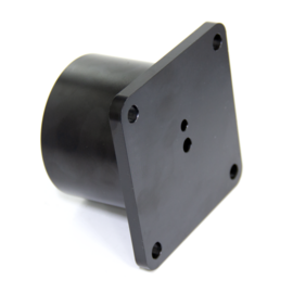 Ball Transfer Unit, 50.8 mm, with base flange and mounting holes, for heavy load, Omnitrack