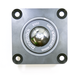 Ball Transfer Unit, 50.8 mm, with head flange and mounting holes, Omnitrack